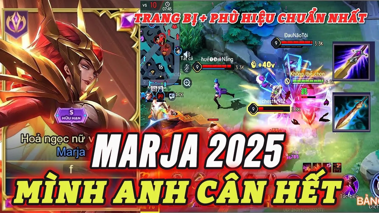 HƯỚNG DẪN CHI TIẾT CHƠI MARJA LIÊN QUÂN MOBILE 2025